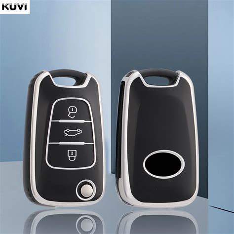 TPU Auto Flip Key Fall Abdeckung Shell Fob F R Hyundai I20 I30 Ix20