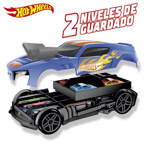 Coche De Carreras Portacoches Hot Wheels En Cefa Toys