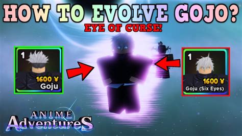 How To Evolve Gojo In Anime Adventures Ultimate Guide For Mastery