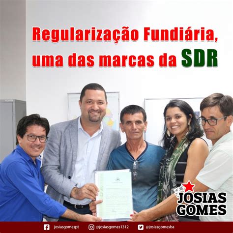 A Import Ncia Da Regulariza O Fundi Ria Josias Gomes