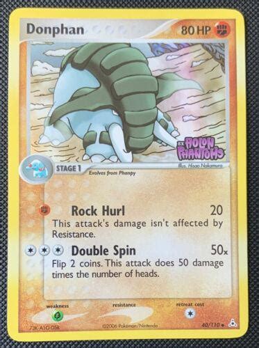 Donphan Reverse Holo 40 Prices Pokemon Holon Phantoms Pokemon Cards