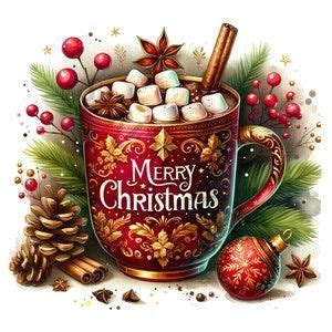 Christmas Hot Chocolate Clipart High Quality Pngs Memory Books