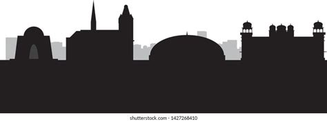 Karachi City Skyline Pakistan Stock Vector (Royalty Free) 1427268407 ...