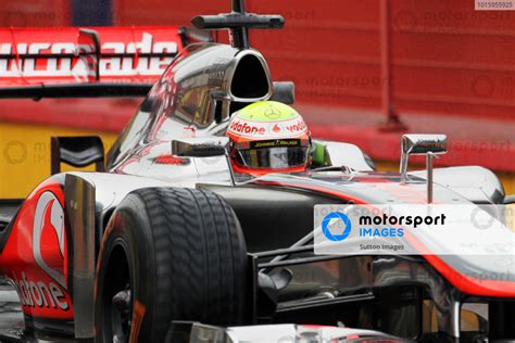 Oliver Turvey GBR McLaren MP4 27 Test Driver Formula One Testing