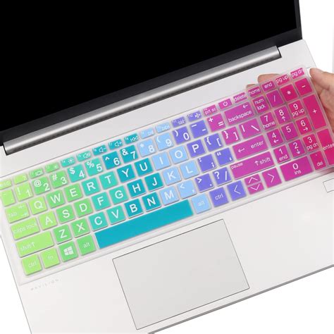 MUBUY GOL Cubierta De Teclado Letras Grandes Para Laptop De 15 6 HP