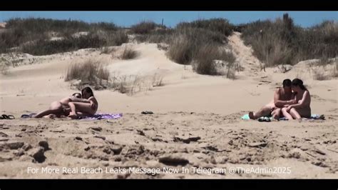 A Couple Gets Caught On A Spy Camera Having Sex On The Nude Beach