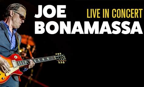 Joe Bonamassa Tickets Gigantic Tickets