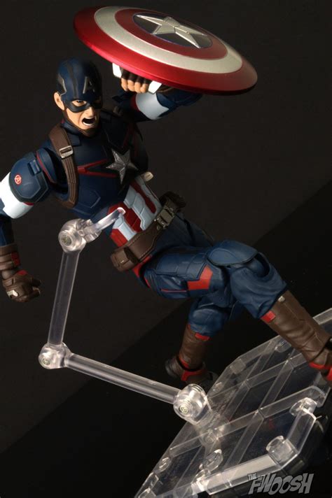 Bandai S H Figuarts Avengers Age Of Ultron Captain America Fwoosh