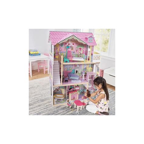 Kidkraft Annabelle Wooden Dollhouse With Elevator India Ubuy