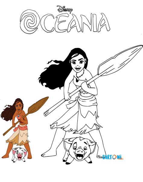 Oceania Disegni Da Colorare