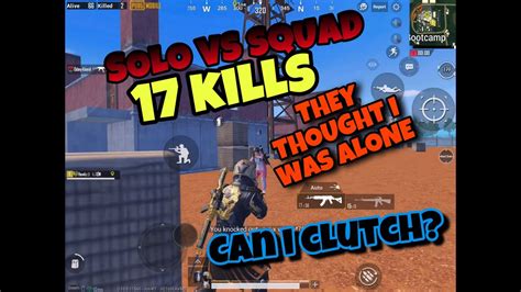 Solo Vs Squad Gameplay Kills Gameplay Youtube