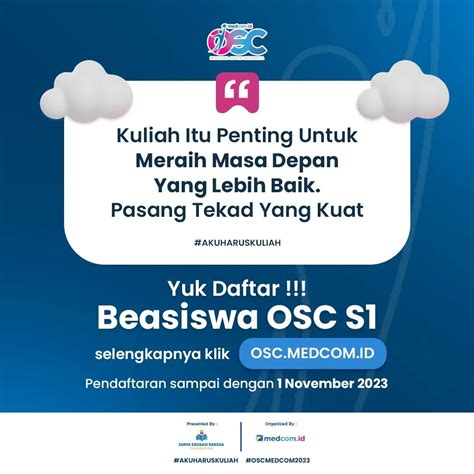 Beasiswa OSC Medcom 2023 AtmaGo