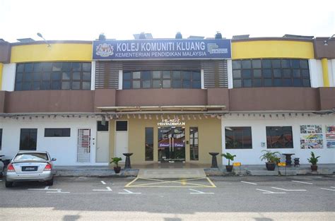 Sambung Belajar Lepas SPM Kolej Komuniti Kluang Sijil Sepenuh Masa