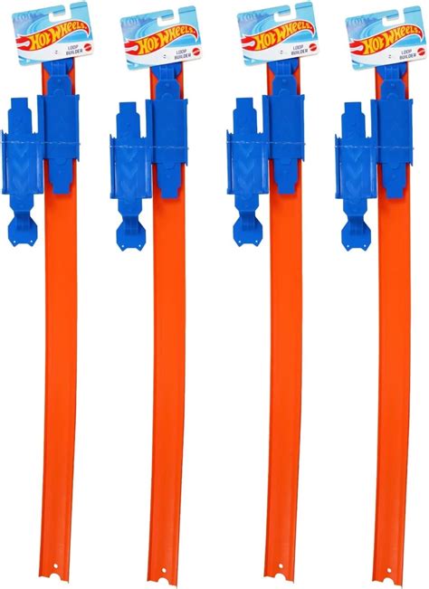 Amazon Hot Wheels Paquetes De Expansi N De Pistas Piezas De Riel Y Conectores Bucle
