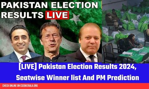 Heres How To See Pakistan Election Results 2024 Online