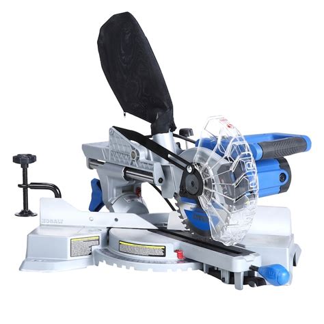 Kobalt 10 In 15 Amp Dual Bevel Sliding Compound Miter Saw With Laser