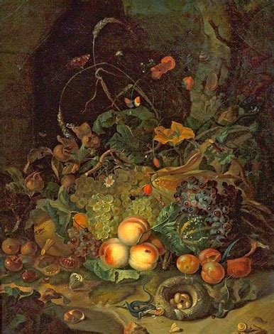 A Still Life With Flowers Fruits And Insects By Rachel Ruysch On Artnet