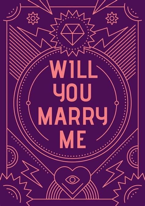 Engagement proposal card | Proposal engagement, Engagement, Proposal