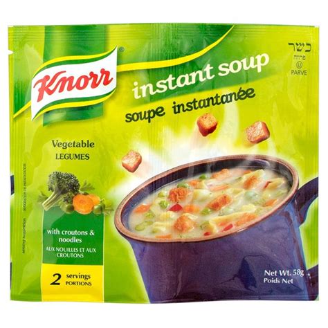 Knorr Instant Soup Vegetable 58g From Ocado