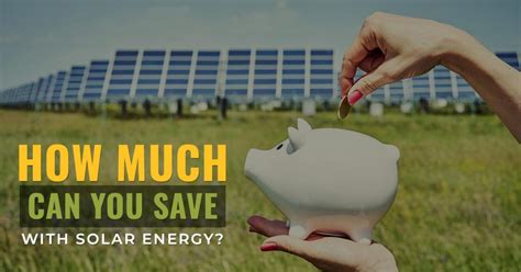 How Much Money Can You Save With Solar Energy Harmon Solar