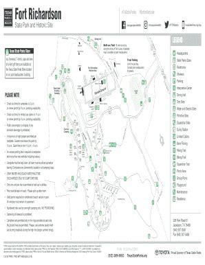 Fort Richardson State Park Map