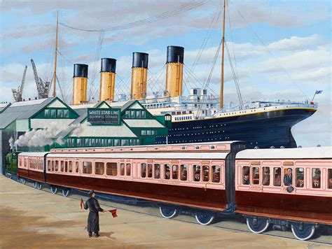 Titanic Boat Train At Southampton Titanic Boat Train Heritage Trust