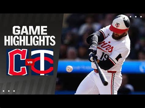 Guardians Vs Twins Game Highlights Mlb Highlights Bvm Sports