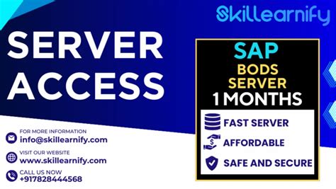 Sap Bods Server 1 Month At Rs 2000month In Bhopal Id 2852831814533