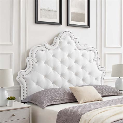 Arabella Button Tufted Performance Velvet Twin Headboard MOD 6562