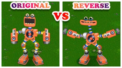 Epic Wubbox And Rare Wubbox Original Vs Reverse My Singing Monsters