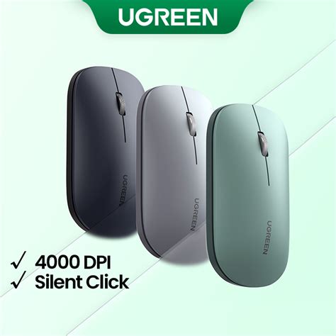 Ugreen Mouse Wireless Bluetooth G And G Dual Model Silent Mice