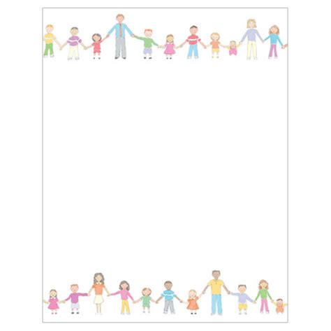 Clasping Hands Clipart Border