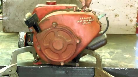 Vintage Clinton Panther A490 Go Kart Mini Bike Engine YouTube