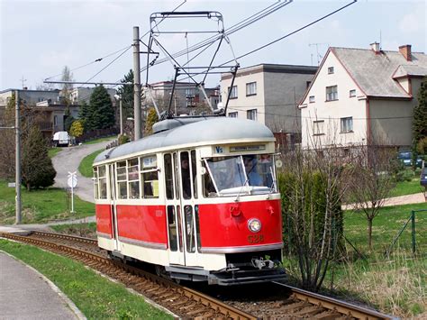 Острава Tatra T1 528 Фото Городской электротранспорт