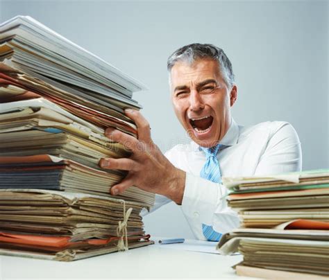 Overwork Stock Photo Image Of Expressing Documents 31273374