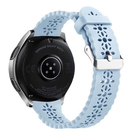 Polar Ignite 3 Silikonarmband Mit Muster Nebelblau