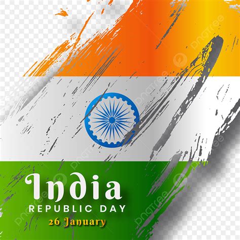 India Republic Day Vector PNG Images, India Republic Day Vertical ...