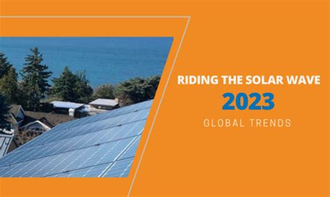 Riding The Solar Wave I Global Trends 2023 I Sunergy Systems