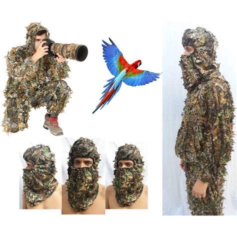 Roupa Camuflada D Balaclava Camuflada D Ghillie Sniper Shopee