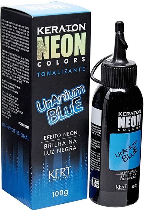 Ofertas De Tonalizante Keraton Neon Colors Uranium Blue 100g CR