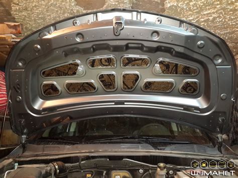 Шумоизоляция (ШВИ) капота, крышки багажника — Chevrolet Cobalt (2G), 1 ...