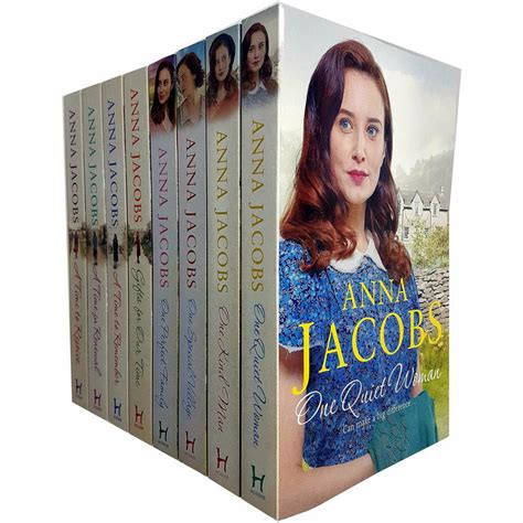 Anna Jacobs Ellindale And Rivenshaw Series 8 Books Collection Set The