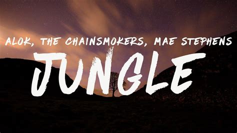 Alok The Chainsmokers Mae Stephens Jungle Lyrics YouTube