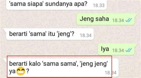 Suka Bikin Emosi Chat Lucu Teman Nggak Nyambung Ini Bikin Hela