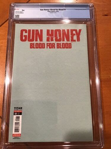 Gun Honey Blood For Blood 1 Virgin Variant Cover G Romain Hugault