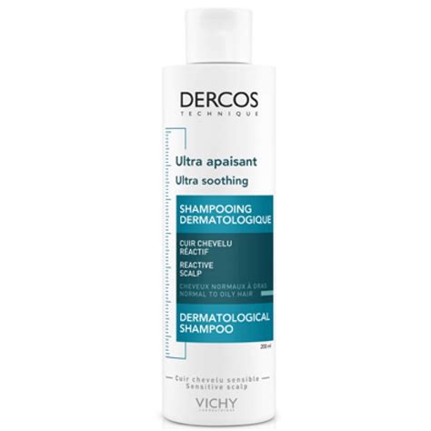 Vichy Dercos Ultra Soothing шампоан за нормална до мазна коса 200 мл ...
