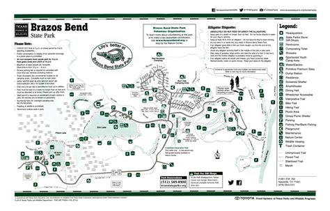 Brazos Bend State Park Map – Map Of California Coast Cities