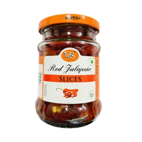 Red Jalapeno Slices – Tify