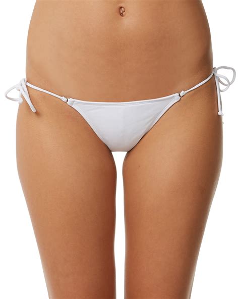 Billabong Looking Back Isla Bikini Bottom White SurfStitch