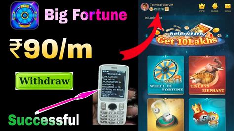 Big Fortune Spin To Win Daily Big Fortune My Payment Proof